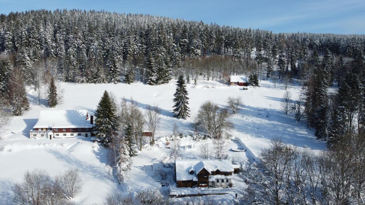 Chata Zakouti Vítkovice Buitenkant foto