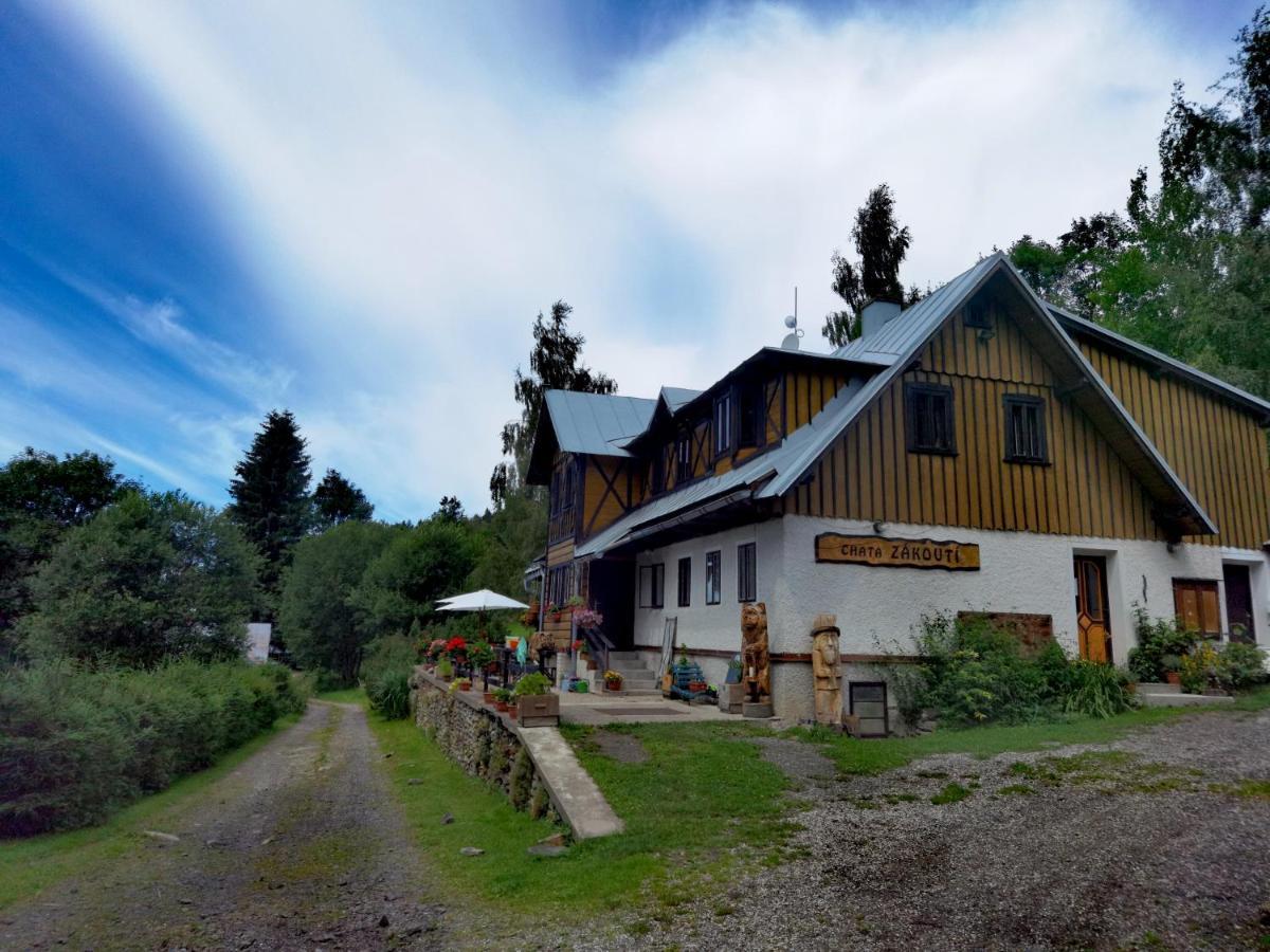 Chata Zakouti Vítkovice Buitenkant foto